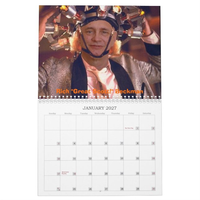 Manar av öknen kalender (Jan 2027)