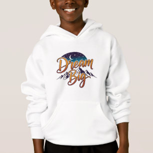 Manar Avslappnad T-Shirt med "Dream Big" Print - M