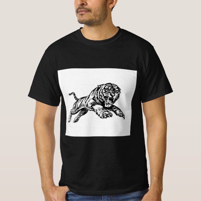 Manar avslappnad tshirt t shirt (Framsida)