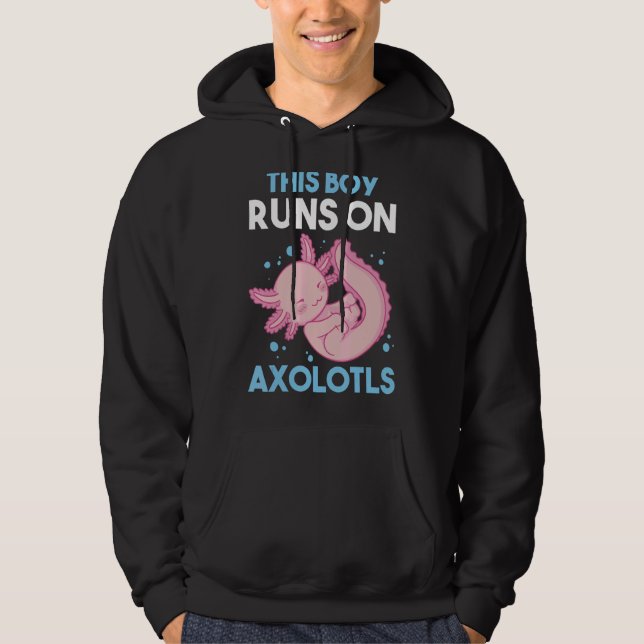 Manar Axolotl Hoodie (Framsida)