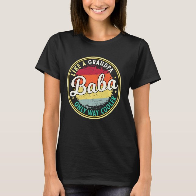 Manar Baba som en morfar... T Shirt (Framsida)