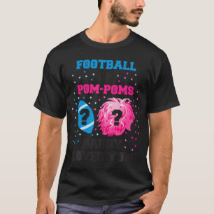 Manar Baby Gender Reveal eller Pom Pom T Shirt