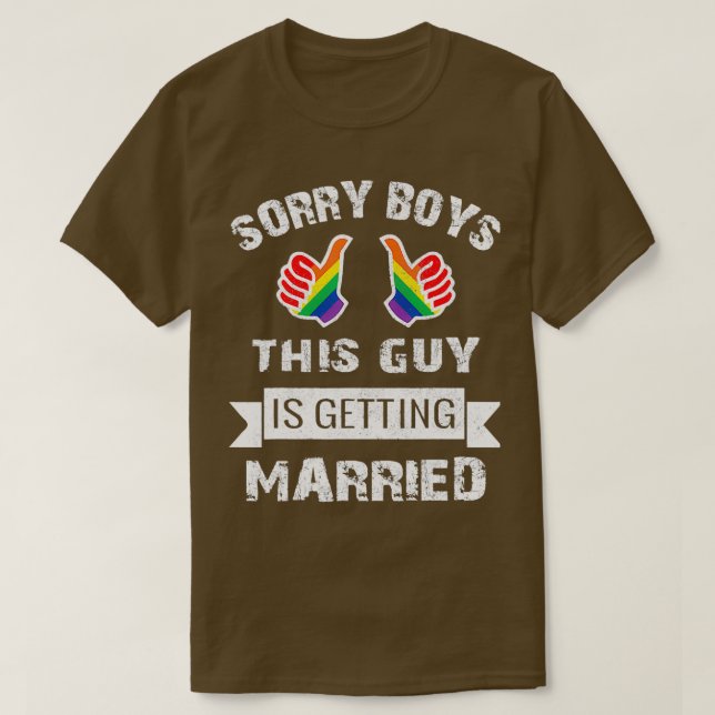 Manar BACHELOR Party HBT Gay pride Gift Groom Brid T Shirt (Design framsida)