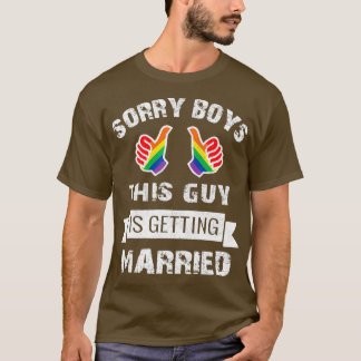 Manar BACHELOR Party HBT Gay pride Gift Groom Brid T Shirt