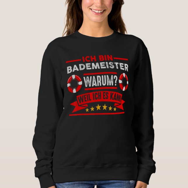 Manar Bademeister Grandpa som en vanlig morfar T Shirt (Framsida)