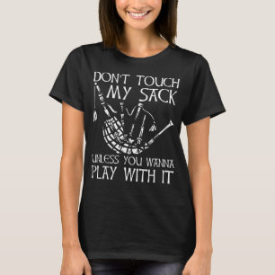 Manar Bagpipe tränare musiker bagpiper bagpiping T Shirt