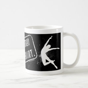 Manar balettmugg - den verkliga manar gör balett kaffemugg