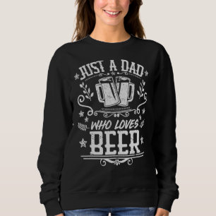 Manar bara ett Pappa som Kärlek är Beer Drinker Fa T Shirt