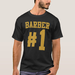 Manar Barber 1 Barbershop Hair Scissor Fade T Shirt