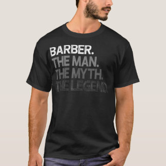 Manar Barber Gift Man Myth the Legend T Shirt