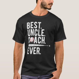 Manar Baseball Best farbror Coach All Proud Pappa T Shirt