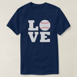 Manar Baseball KÄRLEK Player eller Coach Sports Te T Shirt
