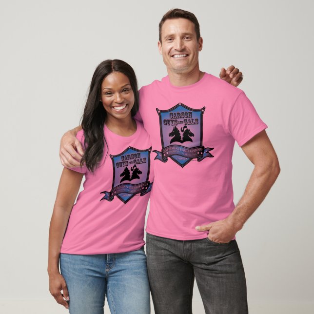 Manar Baseball Logotyp blue Tee Shirt (Unisex)
