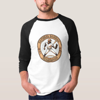 Manar Basic 3/4 Sleeve National Baseball T-Shirt