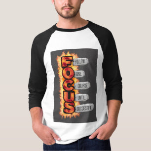 Manar Basic 3/4 Sleeve Raglan T-Shirt