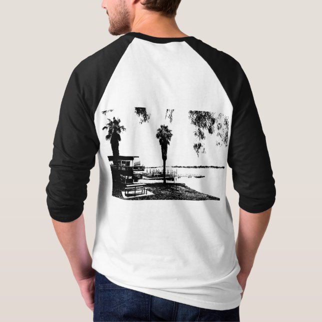 Manar Basic 3/4 Sleeve Raglan T-Shirt (Baksida)