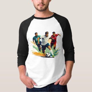 Manar Basic 3/4 Sleeve Raglan T-Shirt