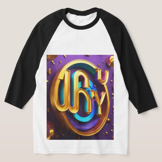 Manar Basic 3/4 Sleeve Raglan T-Shirt (Laydown)