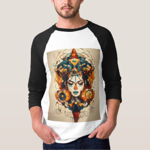 Manar Basic 3/4 Sleeve Raglan T-Shirt