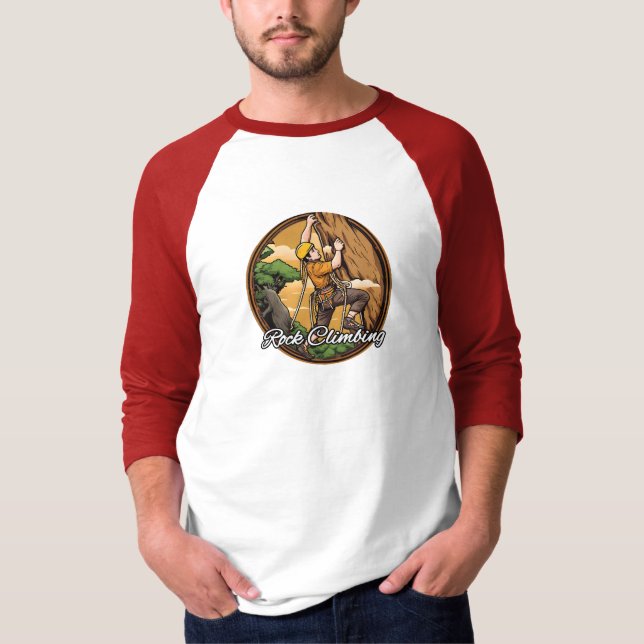Manar Basic 3/4 Sleeve Raglan T-Shirt (Framsida)