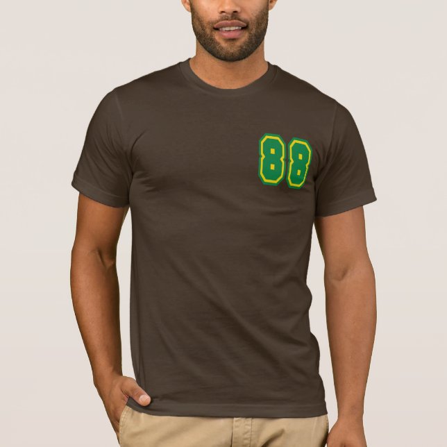 Manar Basic Bella Canvas (Brown) T-shirt (Framsida)