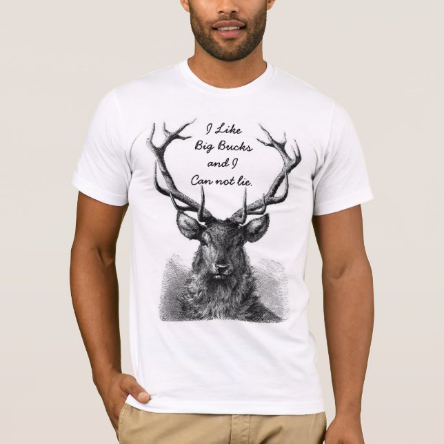Manar Basic Bella Canvas T-Shirt/Buck Head T Shirt (Framsida)