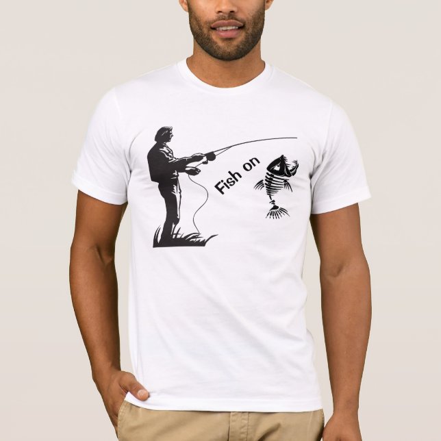 Manar Basic Bella Canvas T-Shirt/Fisherman Tee Shirt (Framsida)