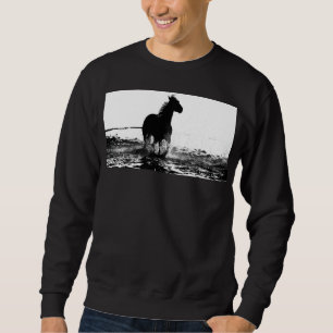 Manar Basic Black Sweatshirt RunHorse Template