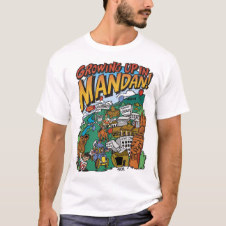 Manar Basic "Growing up in Mandan" T-shirt