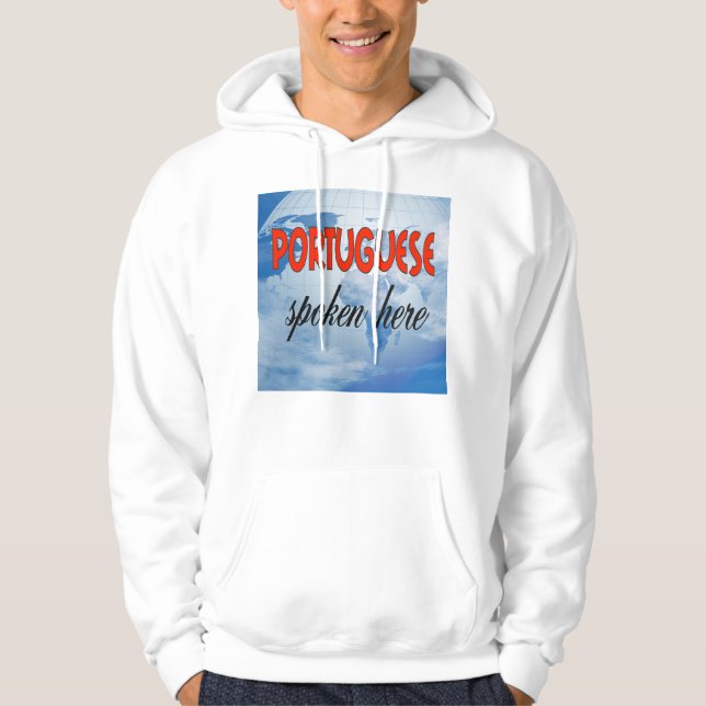 Manar Basic Hooded Sweatshirt Med Luva (Framsida)