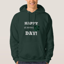 Manar Basic Hooded Sweatshirt St. Patrick's Day