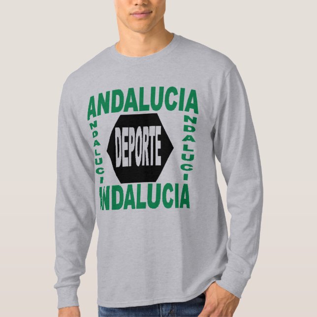Manar Basic Långärmad T-Shirt ANDALUCIA DEPORTE (Framsida)
