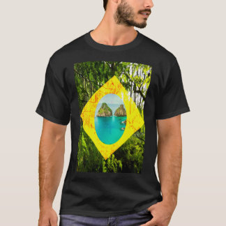 Manar Basic Mörk T-Shirt BRAZIL