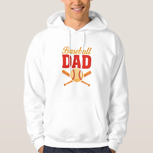 Manar Basic Pappa Hoodie för Proud Far (Framsida)