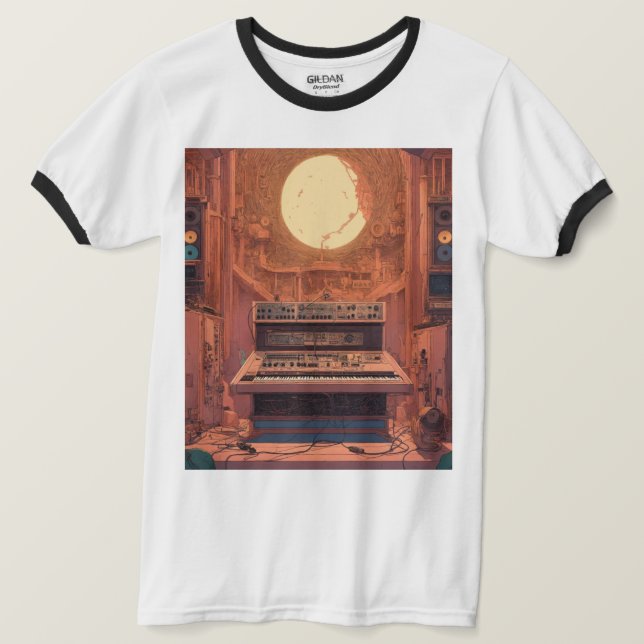 Manar Basic Ringer T-Shirt (Design framsida)