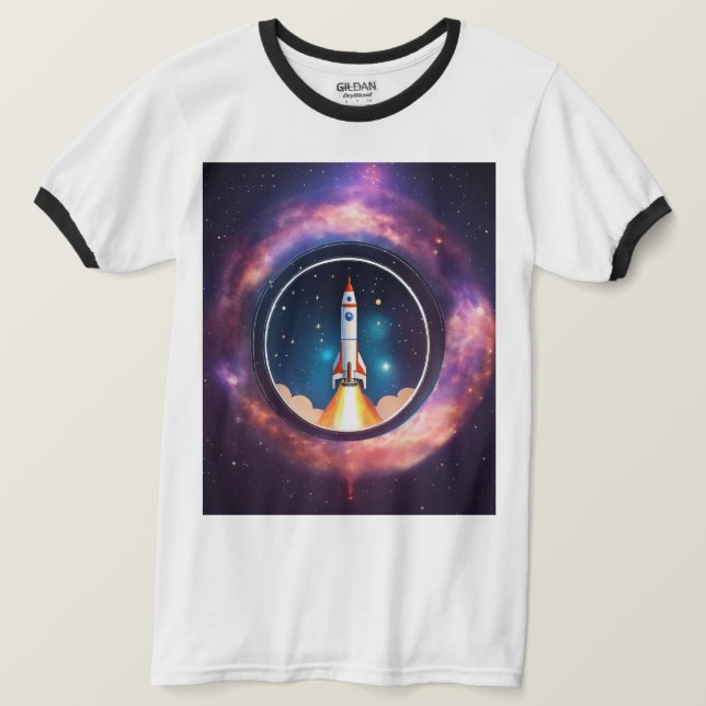 Manar Basic Ringer T-Shirt (Design framsida)