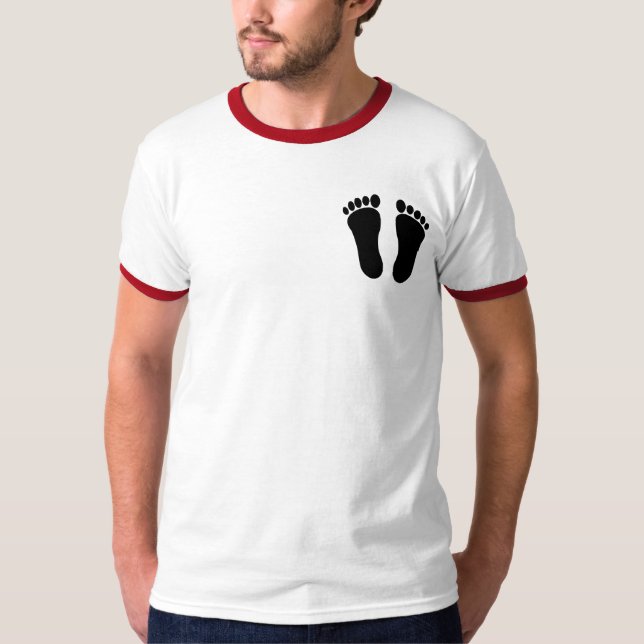 Manar  Basic Ringer T-Shirt för Anpassningsbar av  (Framsida)