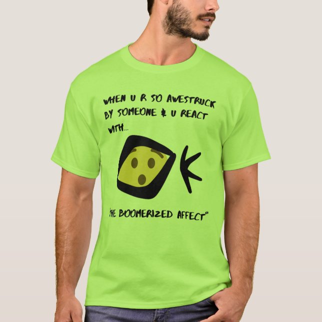 Manar Basic-Shirt Boomeranged T Shirt (Framsida)