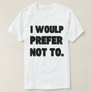 Manar Basic-Shirt, JAG SKULLE FÖRHINDRA. T Shirt