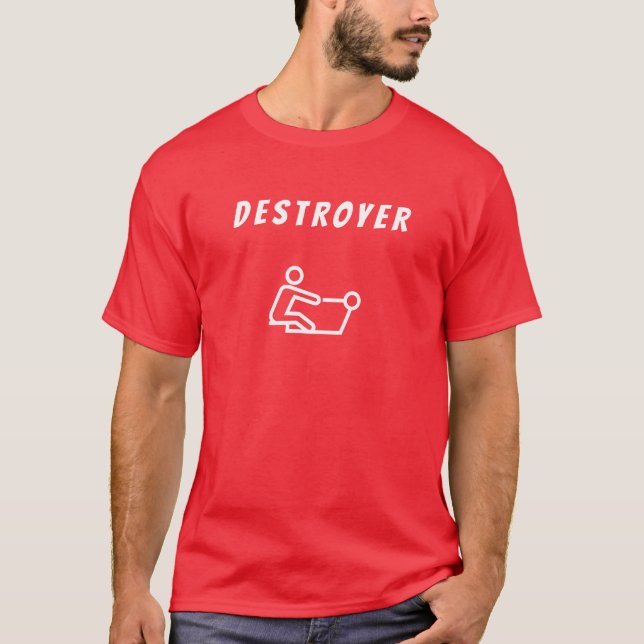 Manar Basic T-Shirt | FÖRSTÖRARE (Framsida)