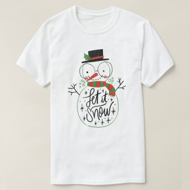 Manar Basic T-Shirt God jul New Years (Design framsida)