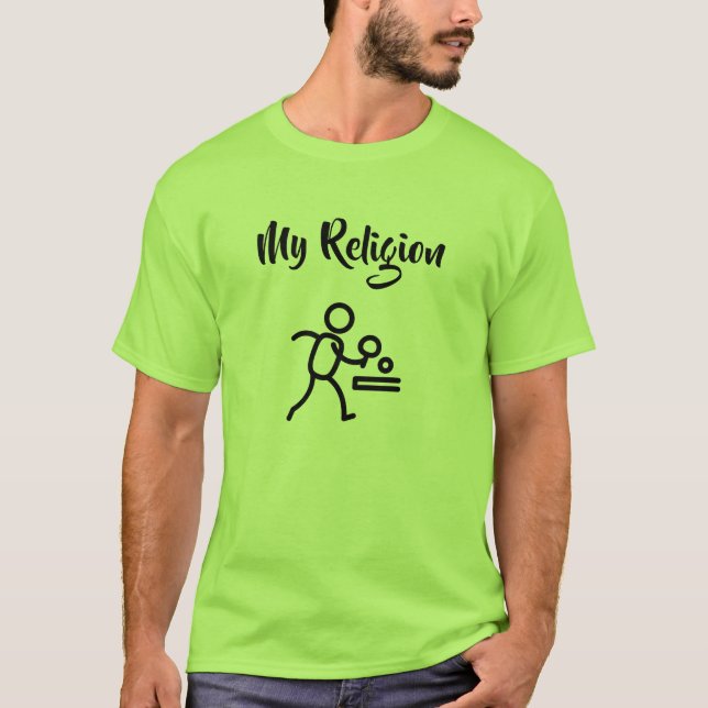 Manar Basic T-Shirt | Min religion 5 (Framsida)