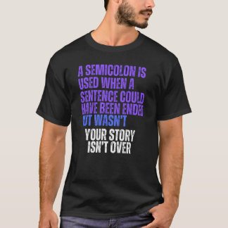 Manar Basic T-Shirt semicolon och semikolon