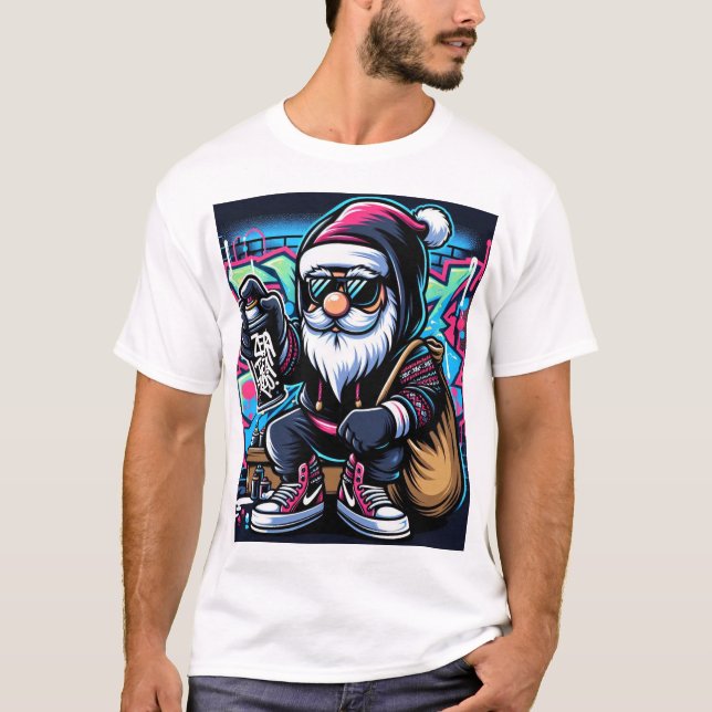 Manar Basic T-Shirt - Urban Santa (Framsida)