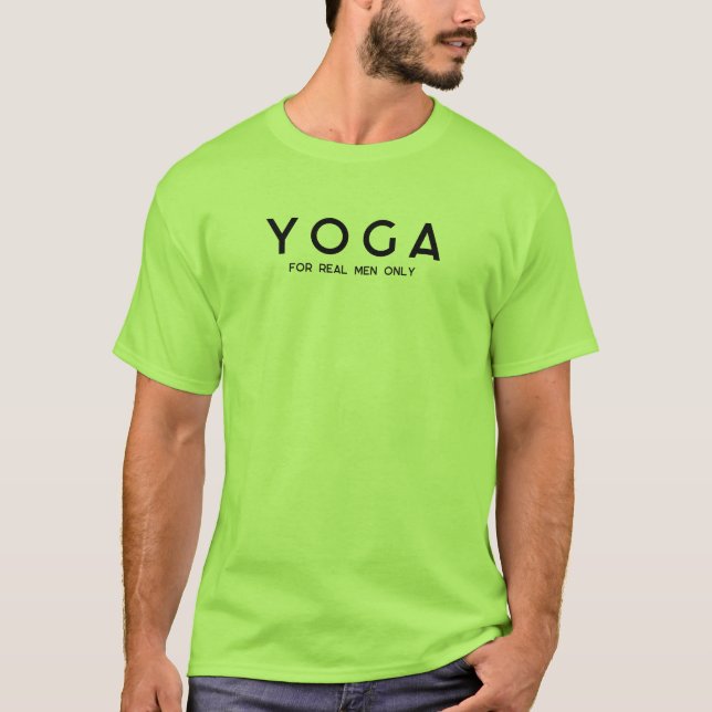Manar Basic T-Shirt | Yoga endast för Real Manar (Framsida)