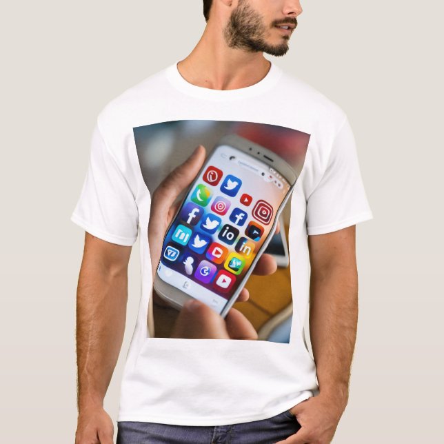 Manar Basic Tee Shirt som Social Media (Framsida)