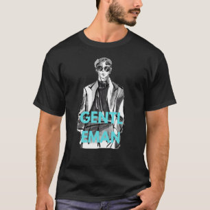 manar basisk-shirt bekväm avslappnad och lös f t shirt