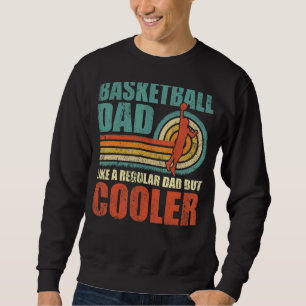 Manar Basketball Pappa som ett vanligt Pappa men k Lång Ärmad Tröja
