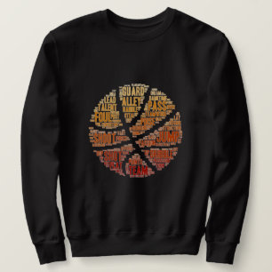 Manar Basketball Sports Game Sweatshirt Black