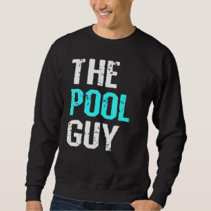 Manar Bassäng Guy Swimming Swimmer Summer Sport Hu Lång Ärmad Tröja
